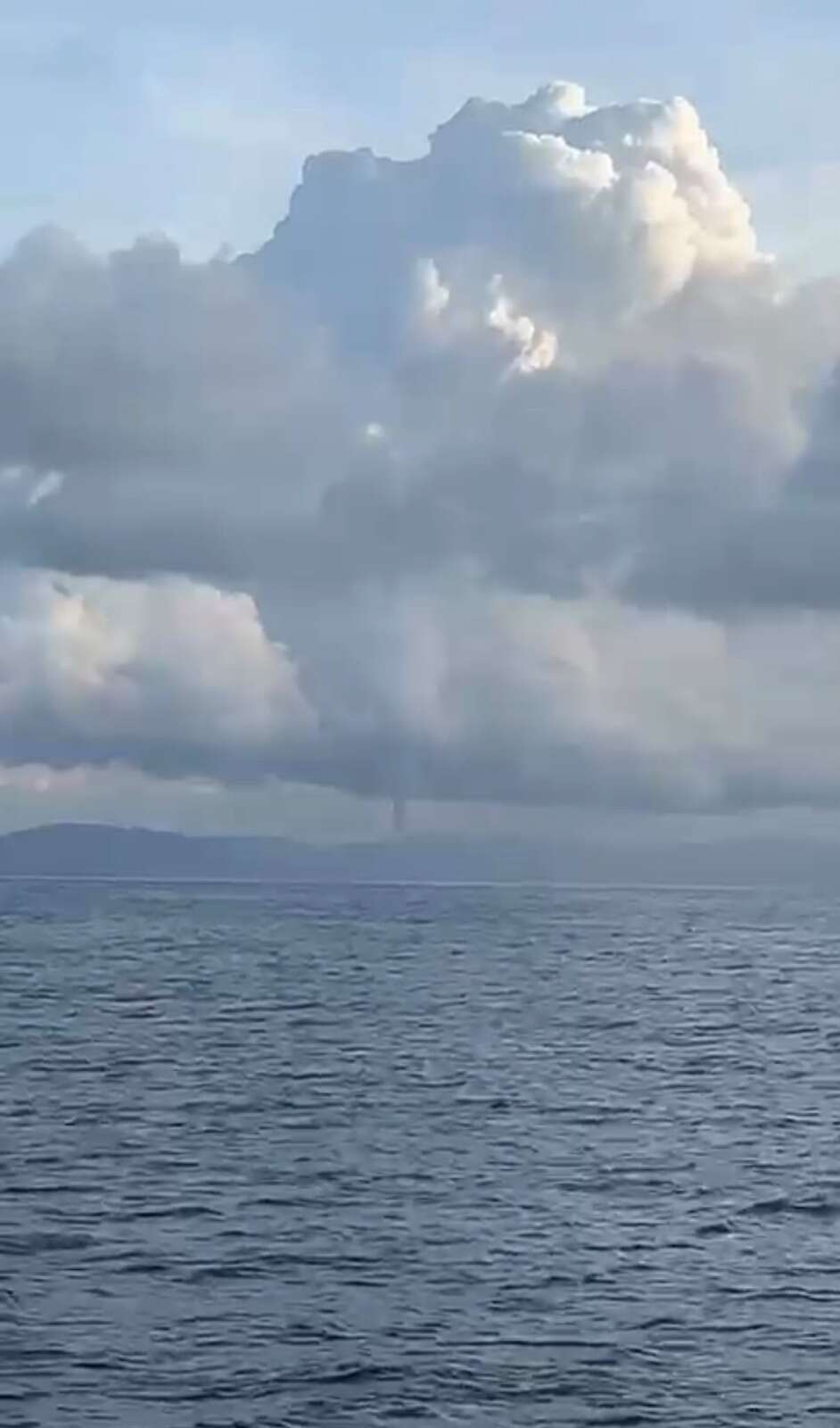 Bodrum ile Yunanistan'ın Kos Arasında Hortum, İki Gündür Peş Peşe Oluşuyor 2